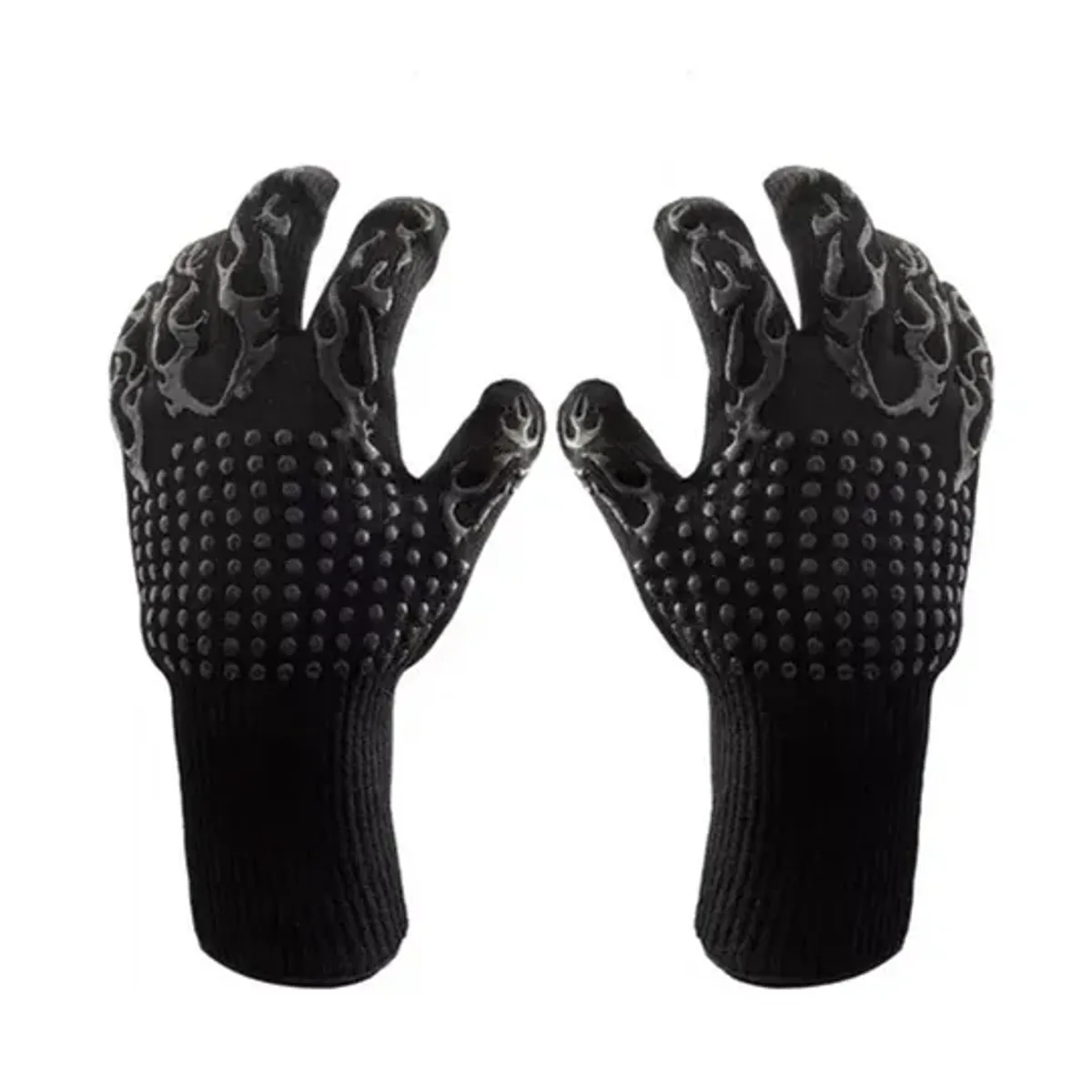 GENERICO - Guantes alta temperatura para parrilla y horno 2 unidades