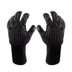 GENERICO - Guantes alta temperatura para parrilla y horno 2 unidades