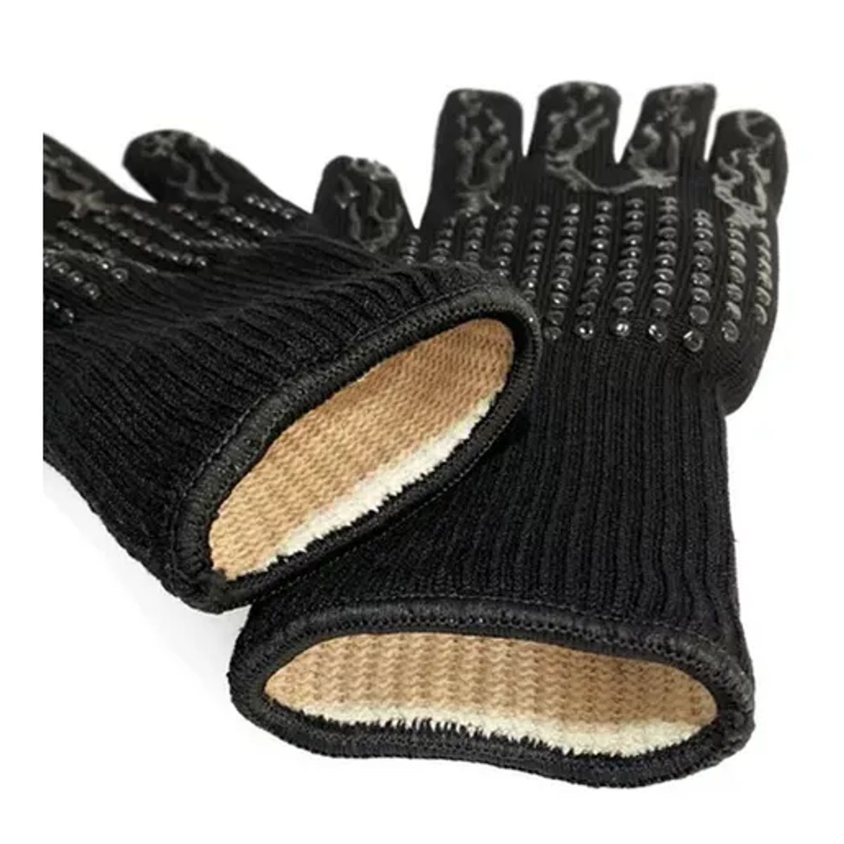 GENERICO - Guantes alta temperatura para parrilla y horno 2 unidades