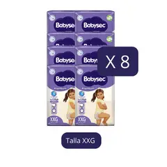 BABYSEC - Premium XXG 112 pañales