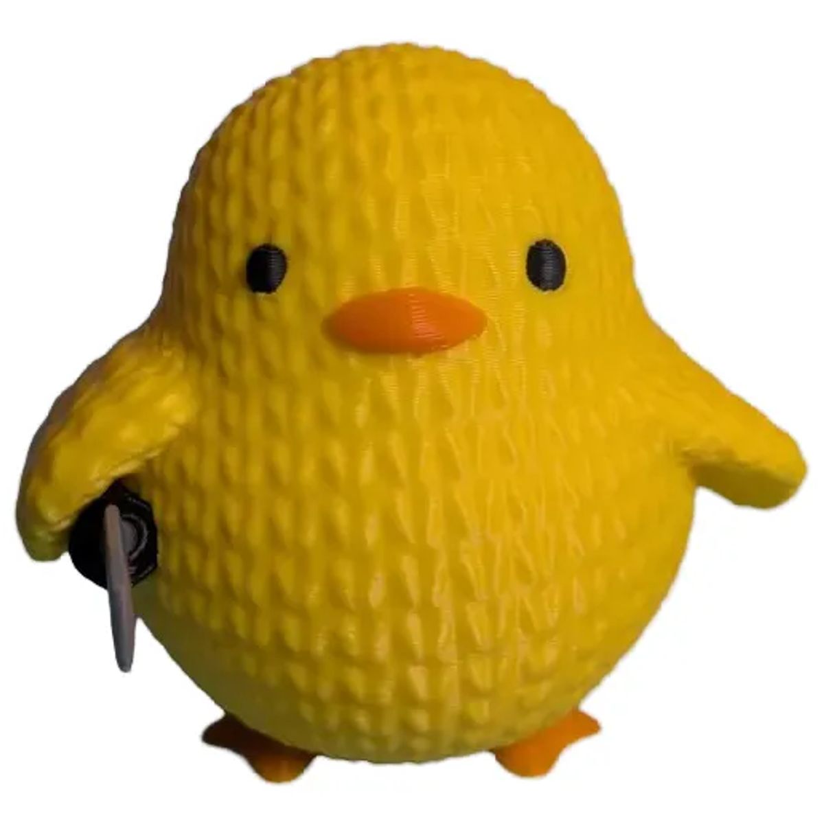 GENERICO - Figura decorativa - Pato estilo tejido