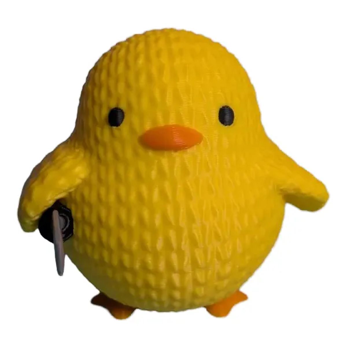 GENERICO - Figura decorativa - Pato estilo tejido