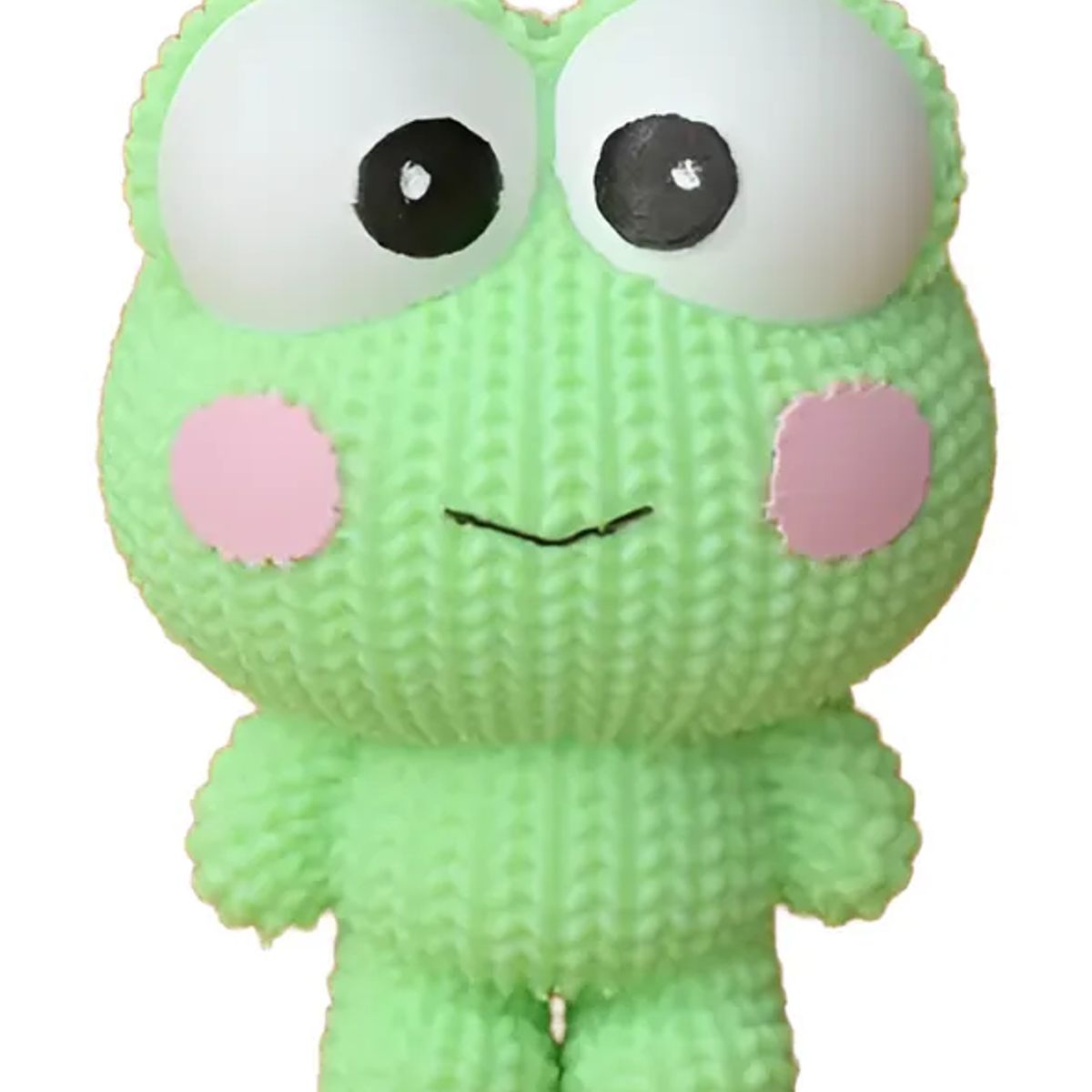 GENERICO - Figura decorativa - Keroppi estilo tejido