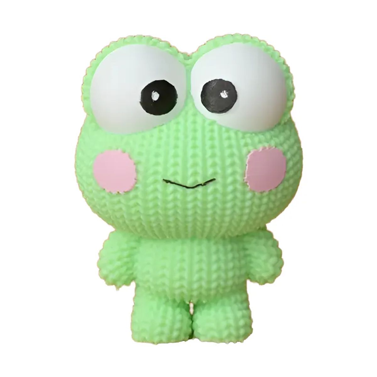 GENERICO - Figura decorativa - Keroppi estilo tejido