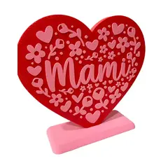 GENERICO - Figura decorativa Corazón - Día de la madre