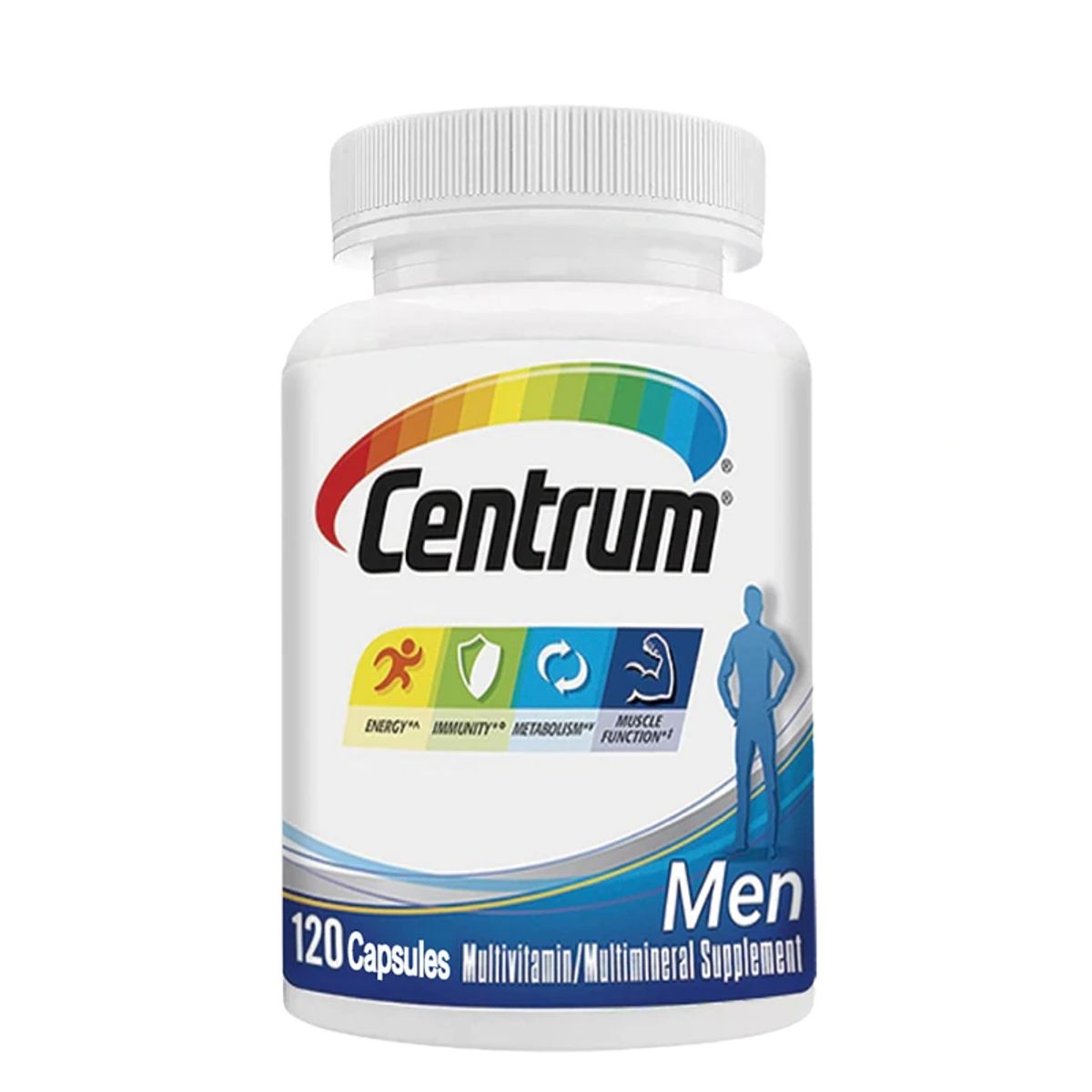 CENTRUM - Centrum Hombre Multivitaminico Multimineral 120 Comprimidos