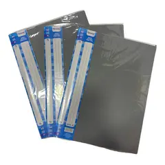 GENERICO - Carpeta con 40 fundas transparentes Oficio
