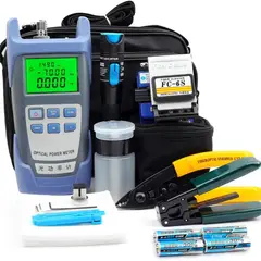 GENERICO - Juego De Herramientas Ftth 8 En 1 Para Fibra Óptica