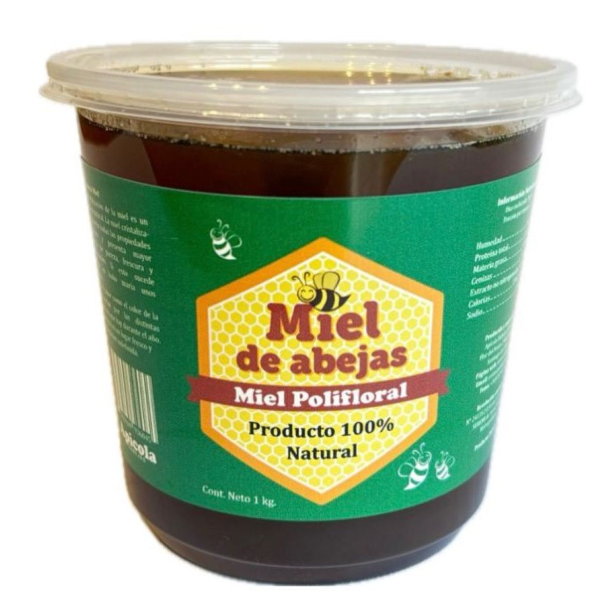 GENERICO - Miel Pura de Abejas Polifloral 1 Kg.