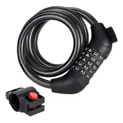 GENERICO - Candado Para Bicicleta/moto Contraseña Nice Ideal 14342