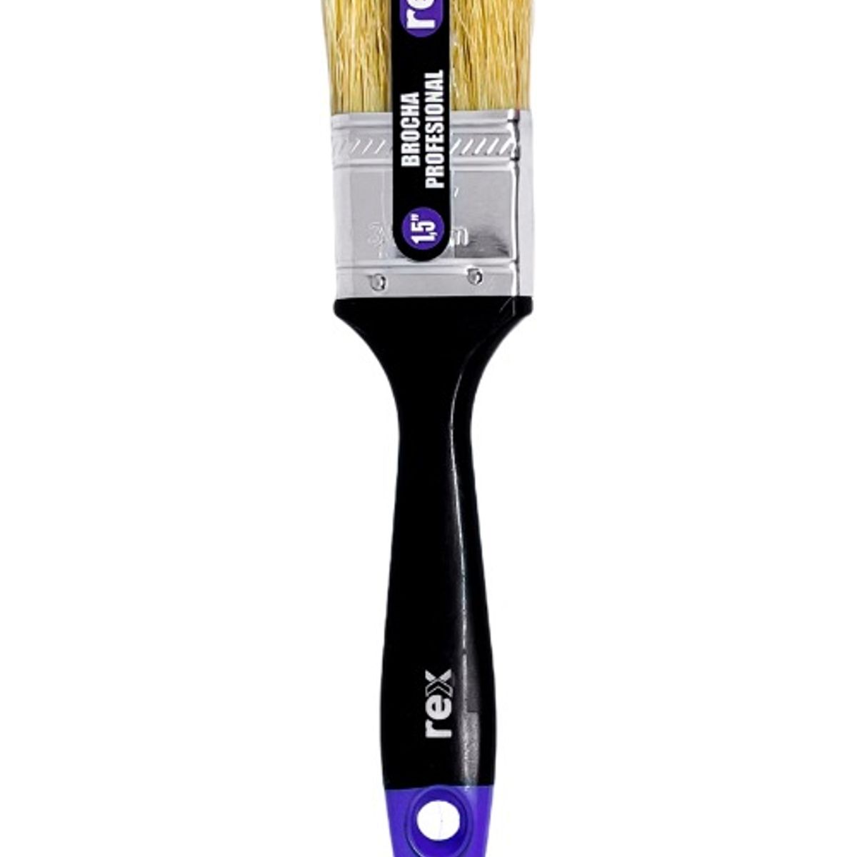 GENERICO - Brocha De Pintar 1 1/2 Pulgada Cerdas Finas Rex 80009