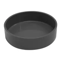 HOFFENS - Tapa gorro PVC sanitario gris 50mm
