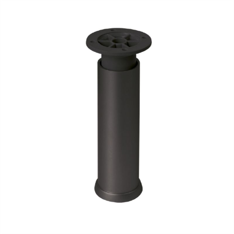 KUTZ - Pata aitana regulable 150 a 175mm negro abs
