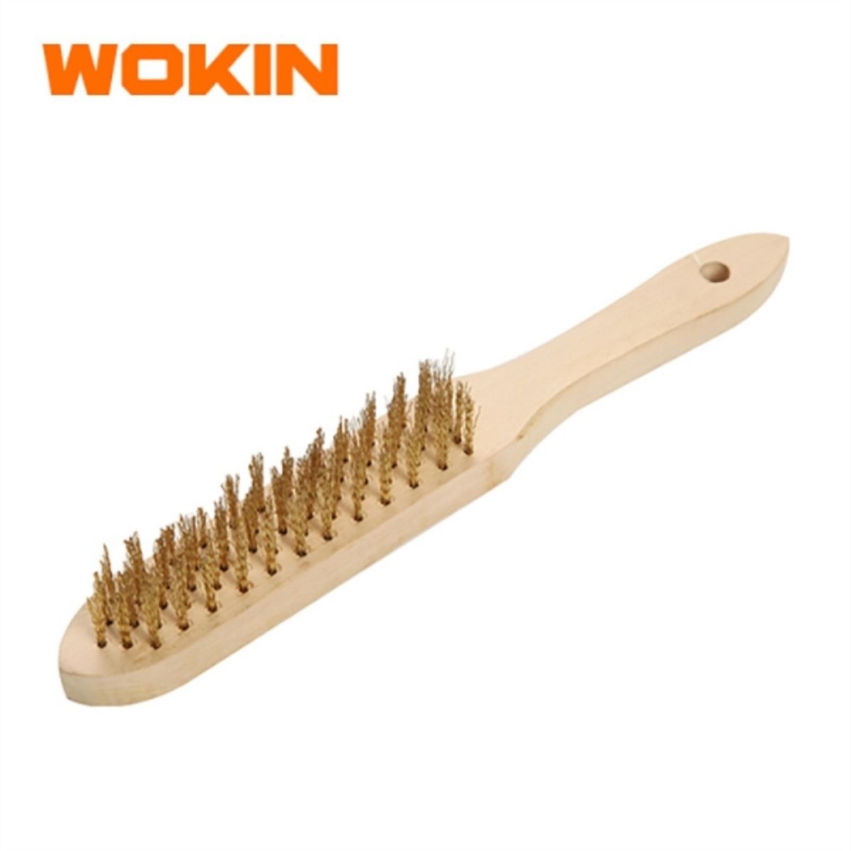 WOKIN - Escobilla de Acero con Mango 4 lineas