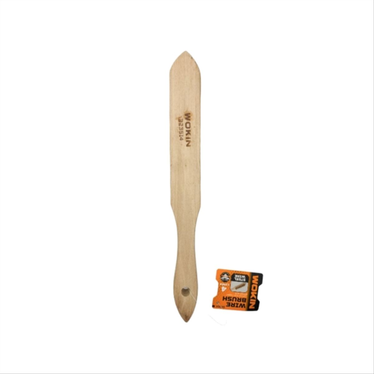 WOKIN - Escobilla de Acero con Mango 4 lineas