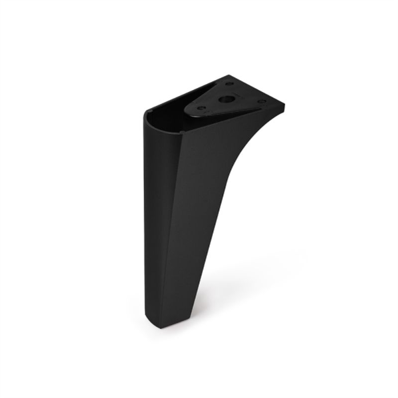 KUTZ - Pata abs sabel 120mm negro