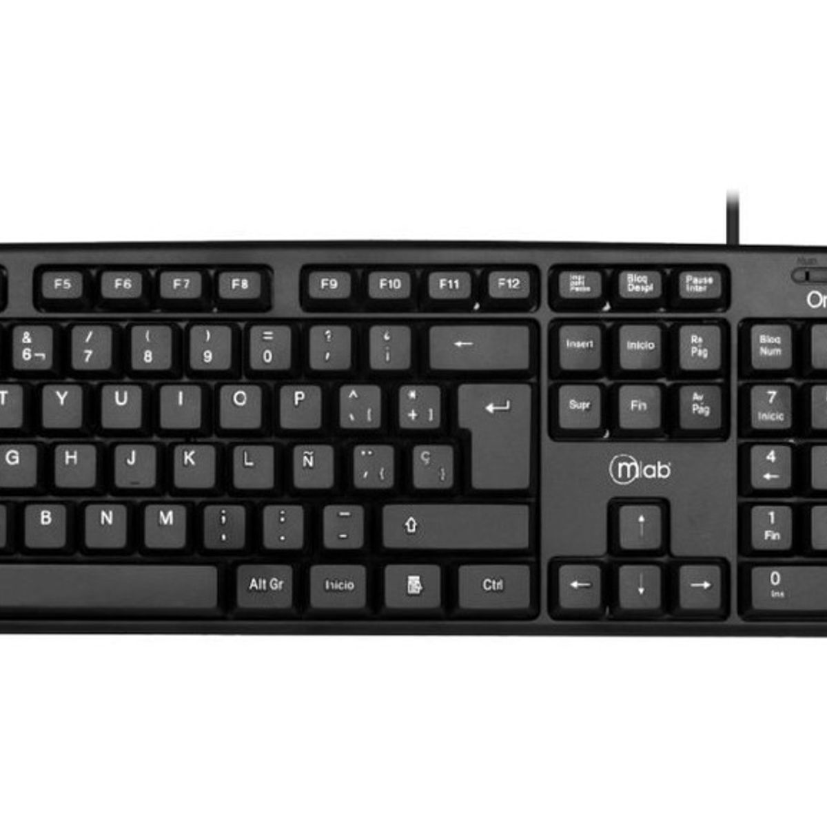 MICROLAB - Kit Teclado Y Mouse Mlab Online Study Home Office