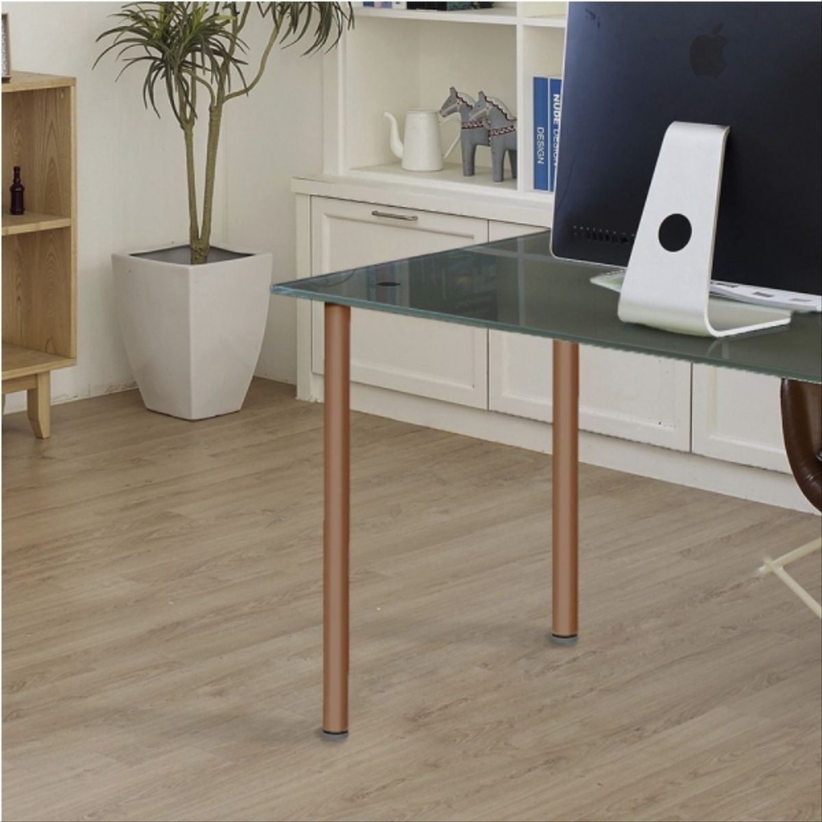 KUTZ - Pata cab aluminio 710mm cobre mate