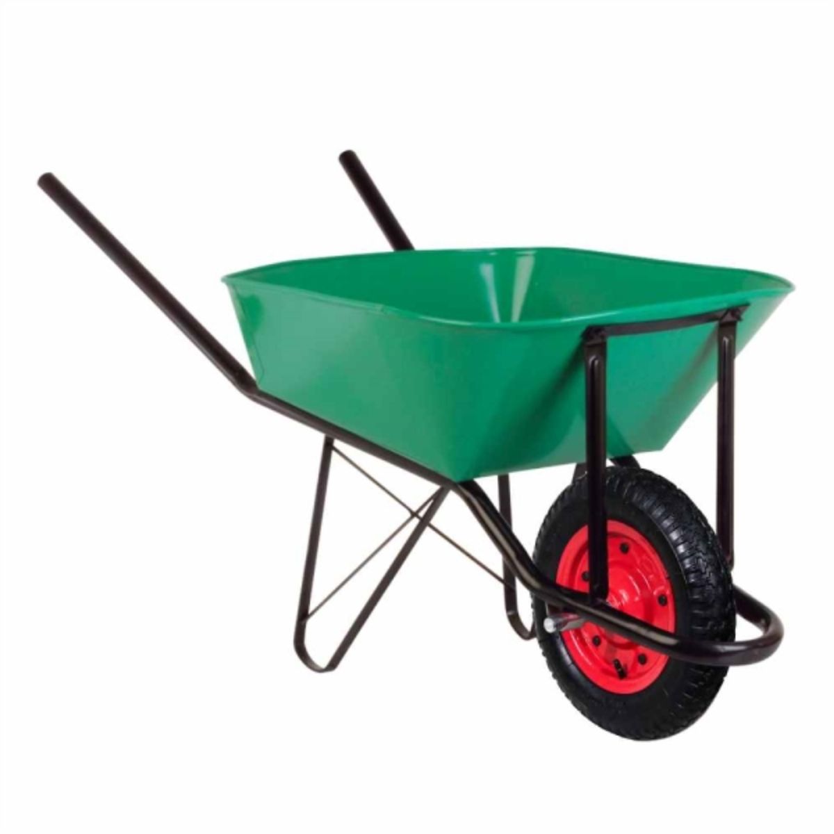 Carretilla basica 60 litros verde, marca LIOI - Foto Principal