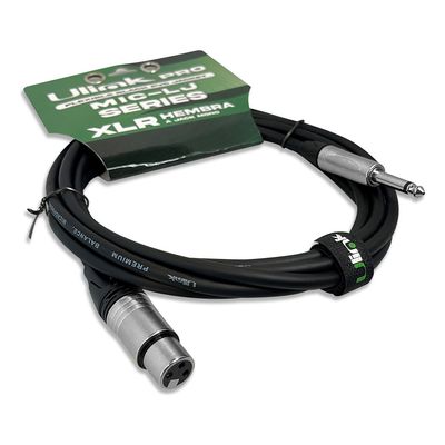 Imagen 2 del producto Cable Xlr Hembra A Plug 6.3 Mono, 3 Mts, Negro