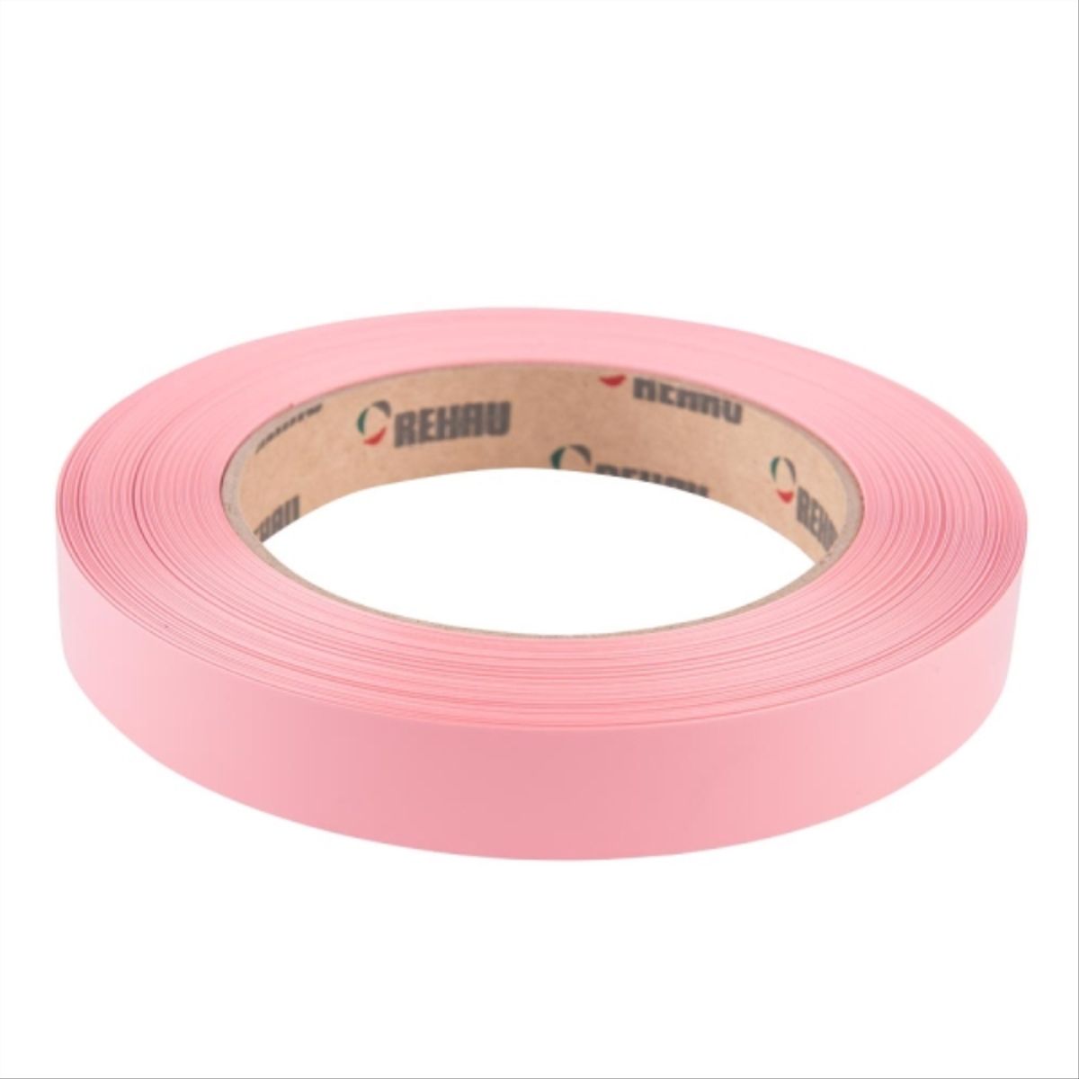REHAU - Tapacanto PVC rosado 22x0,45mm 25mt rollo