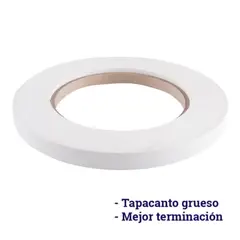 REHAU - Tapacanto PVC blanco 22x1,5mm 100mt rollo