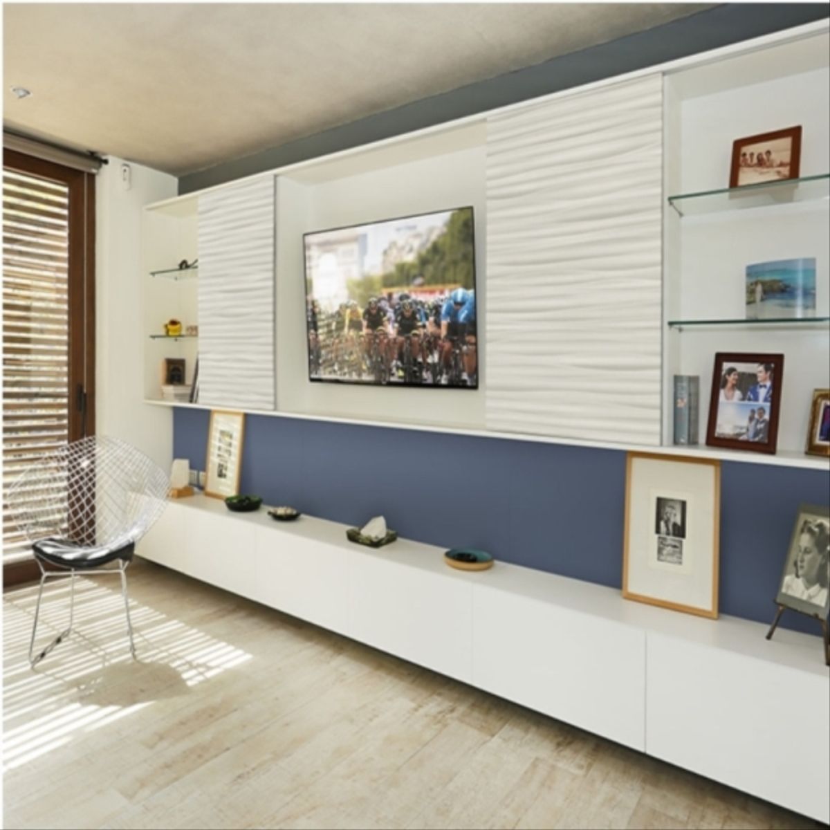 MASISA - Melamina azul acero 18mm 1,83x2,50mt