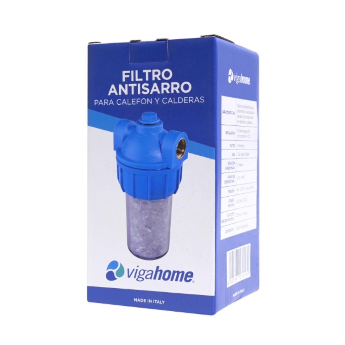 VIGAHOME - Filtro antisarro calefon/caldera
