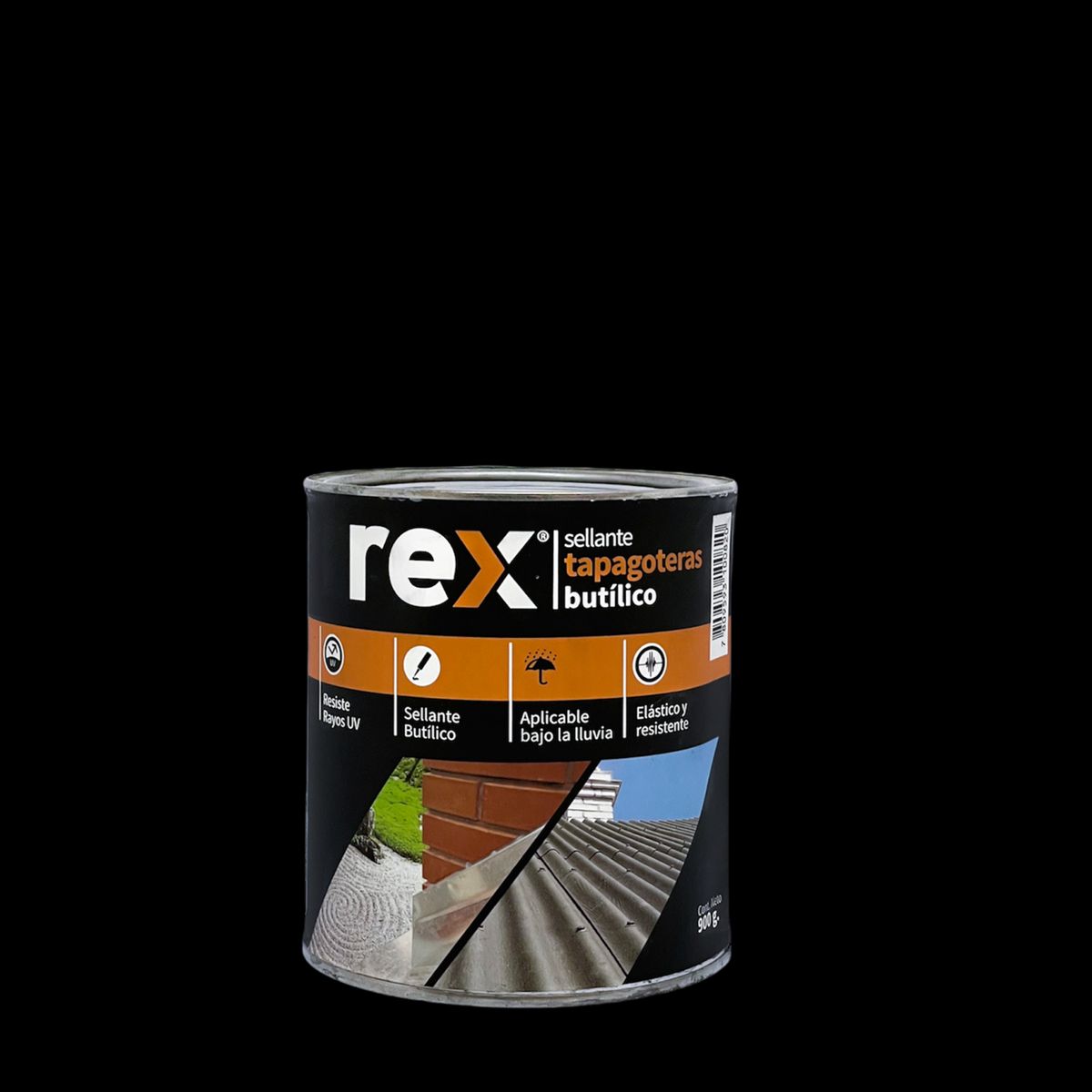 GENERICO - Adhesivo Tapagotra Sellagotra Butilico Tarro 900gr Rex 30066