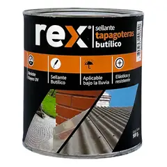 GENERICO - Adhesivo Tapagotra Sellagotra Butilico Tarro 900gr Rex 30066