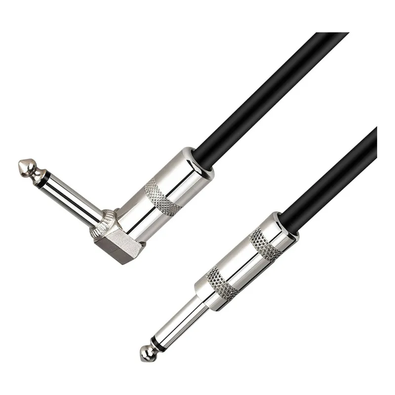 ULINK - Cable De Audio 6.3mm Con Conector En L - 3 Metros