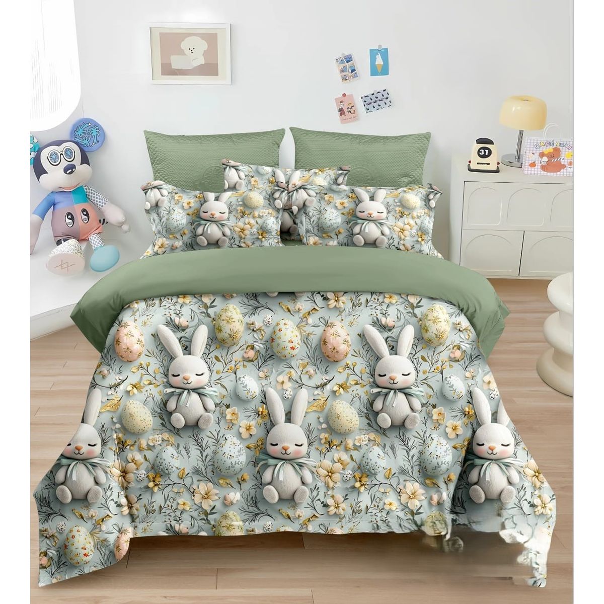 GENERICO - COBERTORES DE VERANO QUILTS REVERSIBLES INFANTILES DISEÑOS 5D