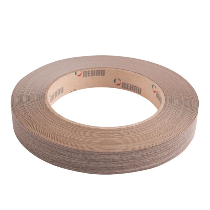 REHAU - Tapacanto PVC nogal africano 22x0,45mm 25mt rollo