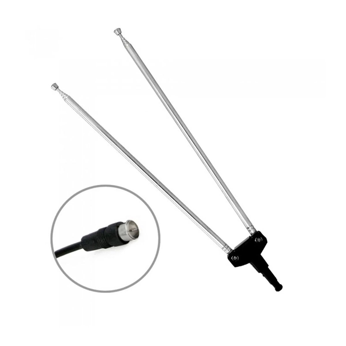 MACROTEL - Antena Tv Macrotel Rabbit Telescopica Mv-4949