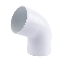 HOFFENS - Codo 67,5° M-H tubo bajada blanco