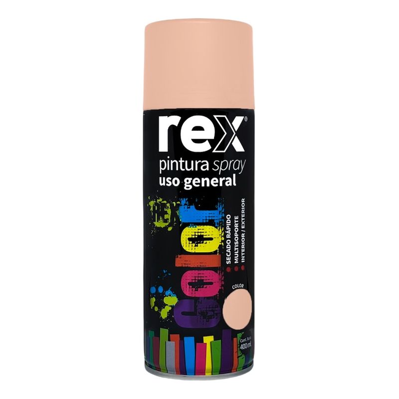 GENERICO - Pintura Spray General Color Rosa 400 Ml Rex 60016