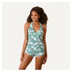 FLORES - Top De Tankini Mujer