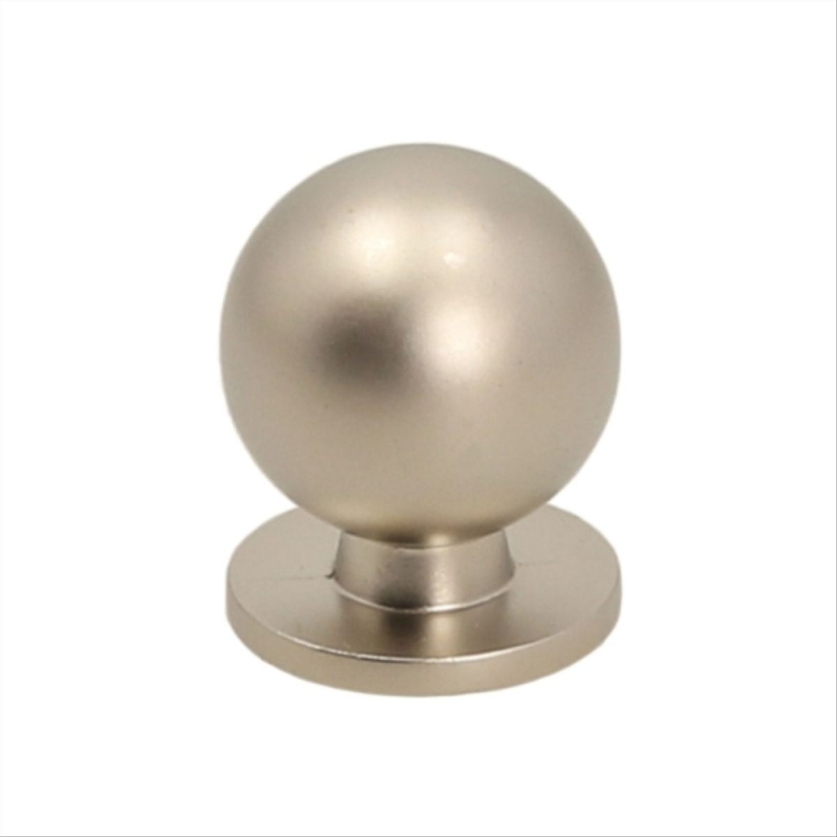 KUTZ - Perilla pomo zamak niquel mate gn33 22mm