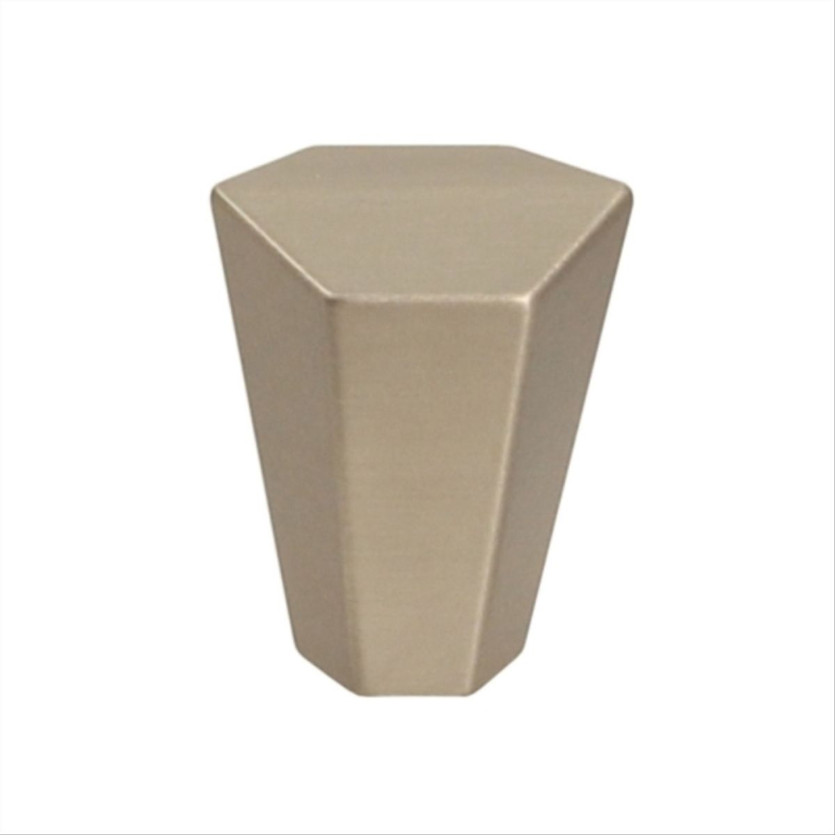 KUTZ - Perilla hexagonal niquel cepillado gn56 22mm