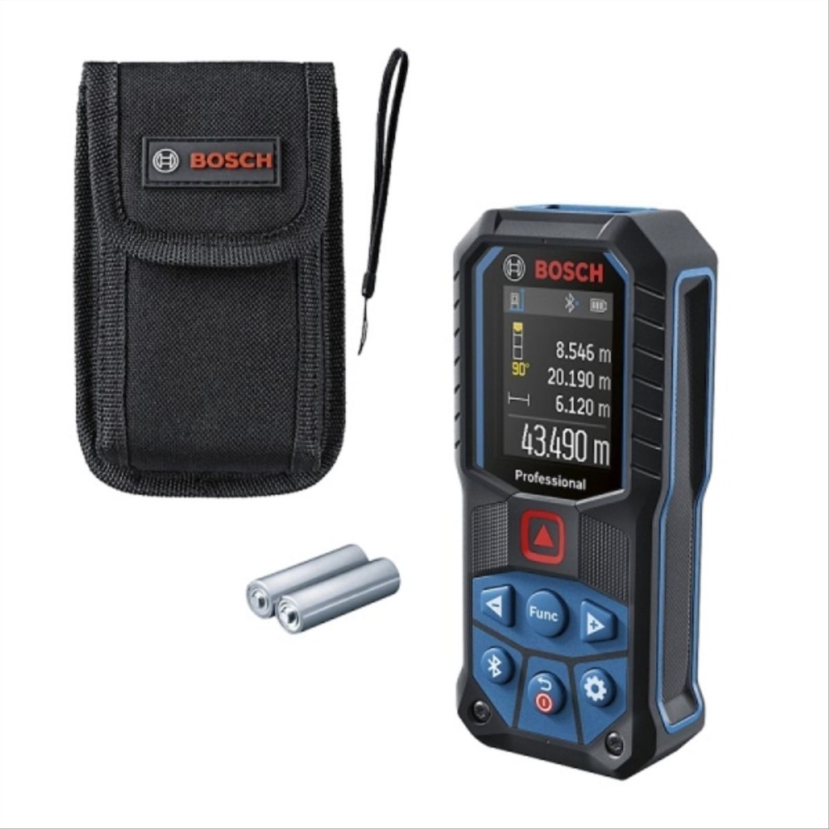 BOSCH - Medidor laser rojo glm 50-27 c / 0,05 - 50 mts