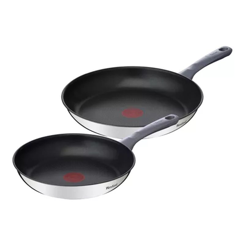 GENERICO - Set de sartenes 2428 cm Daily Cook color plateado