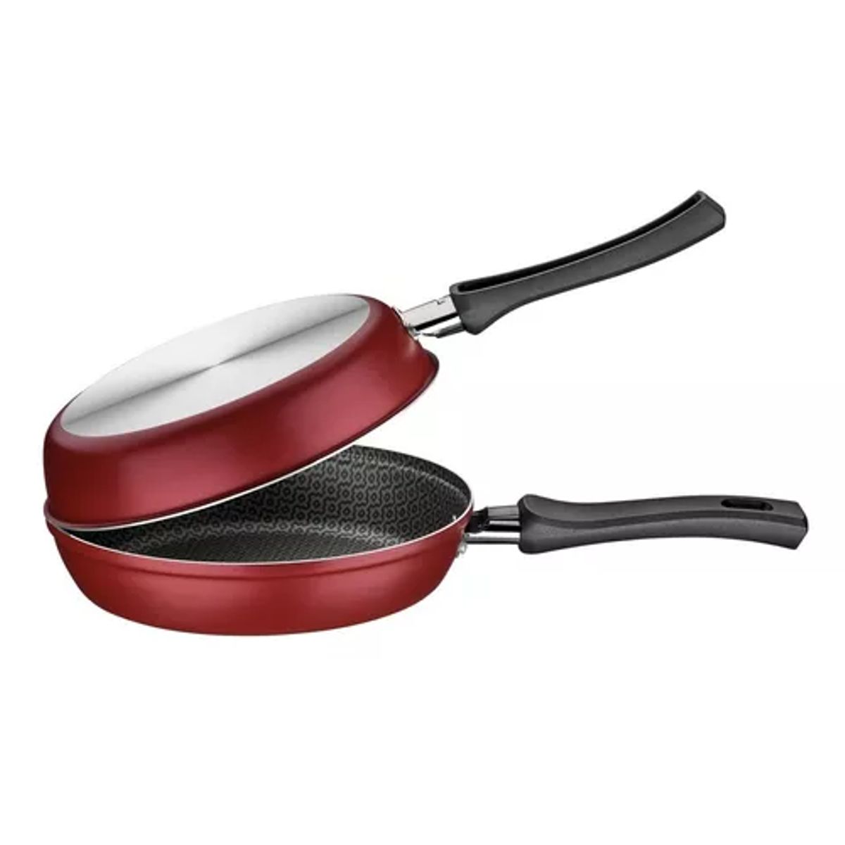 TRAMONTINA - Sartén doble antiadherente para tortillas Tramontina 20 cm