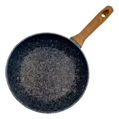 KEEP - Sartén de 20 cm Rokka antiadherente aluminio forjado negro