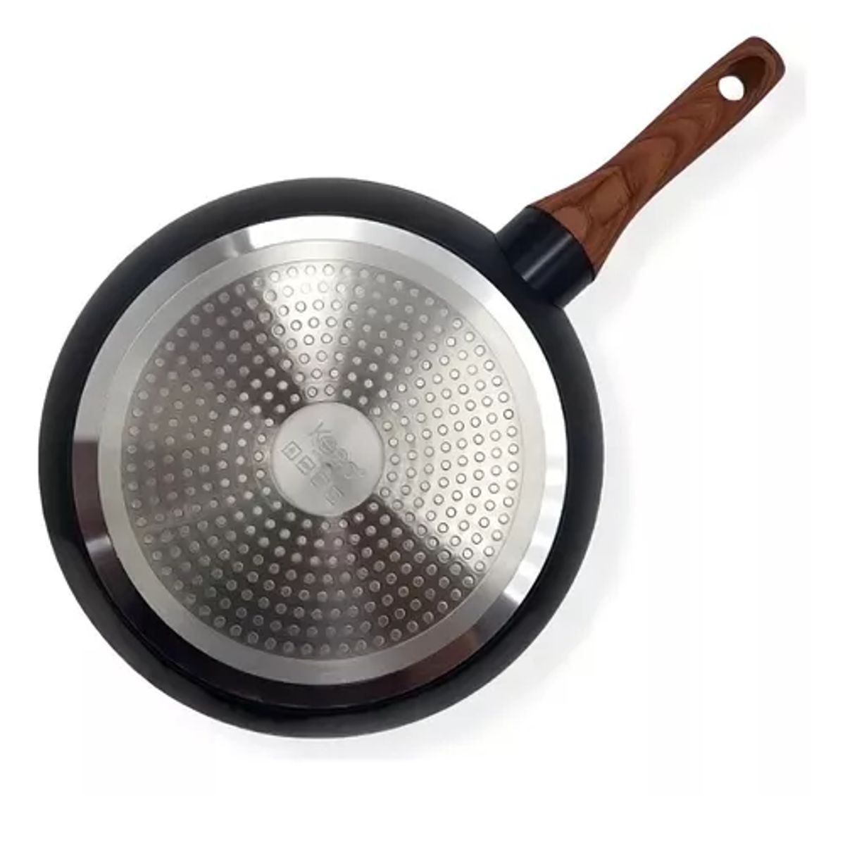 KEEP - Sartén de 20 cm Keep Rokka antiadherente aluminio forjado negro