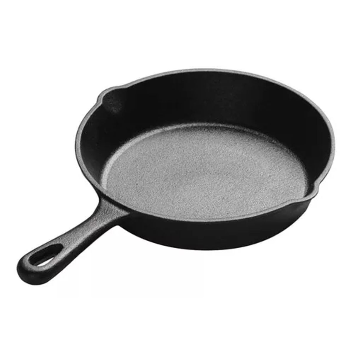 GENERICO - Sartén redonda de hierro fundido de 16 cm para provoleta y parrilla