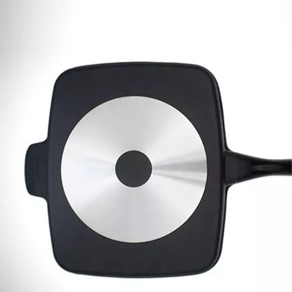 GENERICO - Sartén multiuso 5 en 1 antiadherente horno y cocina color negro