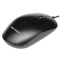 TECMASTER - Mouse Alambrico 4 Botones Programable800/1200/1600 Color Negro