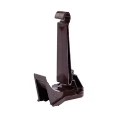 VINILIT - Gancho fijacion invisible canaleta PVC marron