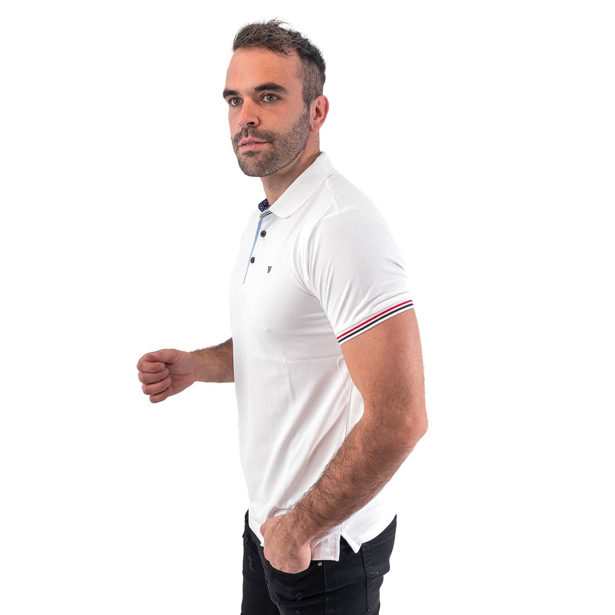 PARROT - Polera Cuello Pique Hombre