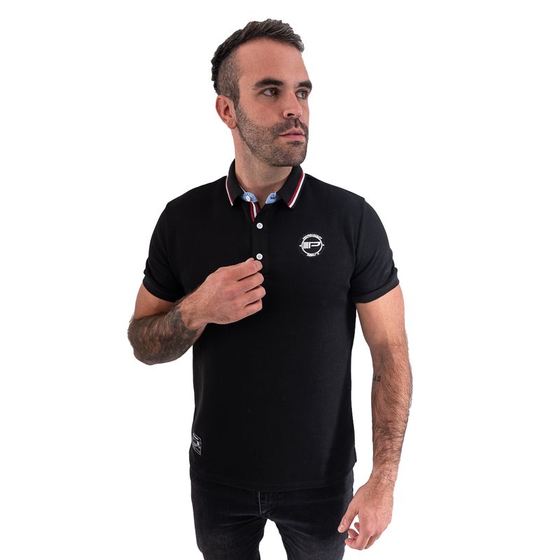 PARROT - Polera Manga Corta con Logo bordado